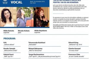 MARȚI: ”100 de instrumente muzicale pentru 100 de ani de România”, un proiect demarat de Lion Club Alba Iulia, printr-un recital vocal la Catedrala Romano-Catolică ”Sf. Mihail” din Alba Iulia