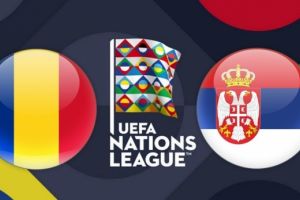Romania-Serbia, 0-0. Tricolorii au jucat in 10 oameni, in a doua repriza a meciului