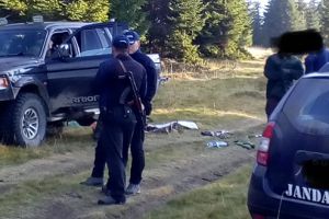 Capră neagră împuşcată de patru braconieri în Parâng