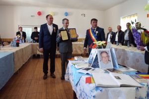 Scriitorul C. D. Zeletin a devenit cetăţean de onoare al comunei Răchitoasa