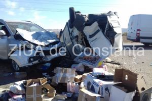 Familie din Medgidia implicata in accidentul din Vaslui. Mama si cei doi copii au ajuns la spital. Veneau de la Sf. Cuvioasa Parascheva de la Iasi (galerie foto + video)   