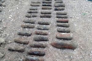 Un adevărat arsenal din Al Doilea Război Mondial a fost descoperit azi lângă Focşani