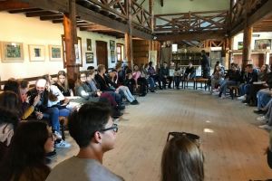 Liceeni români şi maghiari în tabără pe Valea Boros