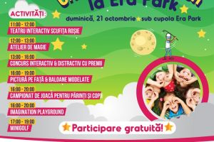 E Universul copiilor, duminică, la ERA Park!