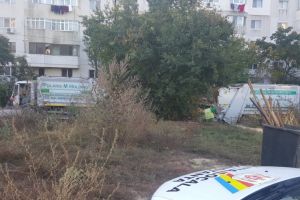 Politistii locali si angajatii Polaris M Holding au actionat in cartierul Faleza Nord din Constanta (galerie foto+video) 