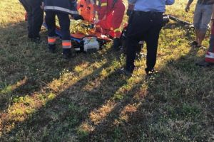 Dosar penal după incendiul de la Aninoasa! Un bărbat a fost cuprins de flăcări