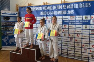 Două medalii pentru sportivele de la clubul Crişul la Finala Campionatului Naţional de Judo Ne Waza de la Ploieşti