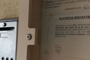 Administratorii încep să aplice legea. Ce se întâmplă cu cei care nu achită întreţinerea