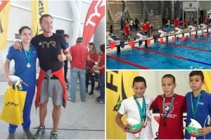 Razvan Florea, multumit: Inotatorii de la Atena Sport Club Constanta, medaliati in Bulgaria, la intrecerea internationala Britz“ (galerie foto) 