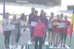 FOTO: Ștafeta CSȘ Blaj, locul întâi la Concursul Naţional de ştafete şi probe neclasice