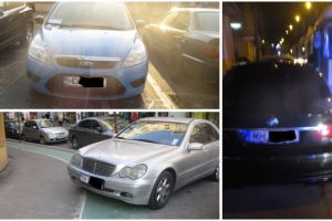 A parcat pe linia de tramvai si s-a dus la restaurant. Amenda i-a venit direct de pe segway