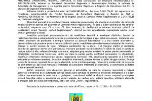 Comunicat de presa:EFICIENTIZAREA ENERGETICA A CLADIRILOR CORP C1 SI CORP C2 (FOST INTERNAT), LICEUL TEORETIC MIHAIL KOGALNICEANU“