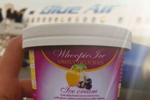 Delicioasa îngheţată Whoopie Ice, inventată la Galaţi, a plecat la Paris