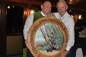 Prinţul Dimitrie Sturdza, în mijlocul celor dragi la împlinirea vârstei de 80 de ani