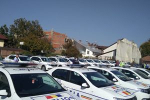 Maşini noi pentru poliţia judeţeană