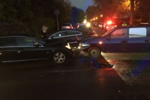 Accident rutier pe strada Stefanita Voda din Constanta. O Dacia si un Mercedes, avariate. Cum s-a intamplat (galerie foto)