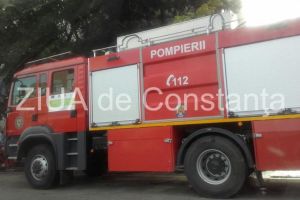 Pompierii actioneza in judetul Constanta. De ce sunt solicitati  