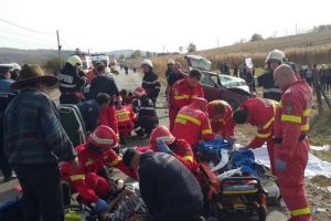 VIDEO: Filmare de la accidentul din Balda, soldat cu un mort şi şapte răniţi