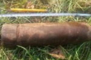 Intervenţie de urgenţă în Parcul Siderurgistului din Reşiţa pentru asanarea unei bombe!