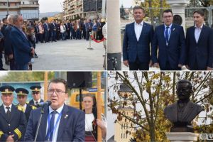 FOTO, VIDEO. Important eveniment masonic dedicat Centenarului, la Alba Iulia: Bustul lui Alexandru Vaida-Voevod, dezvelit în prezenţa autorităţilor