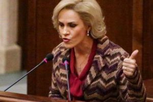 Gabriela Firea, luată peste picior, în stilul caracteristic, de Traian Băsescu