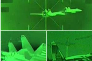 Alerta. Avioanele canadiene de la baza Mihail Kogalniceanu au interceptat un avion militar rusesc deasupra Marii Negre (galerie foto) 
