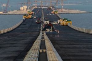 China va inaugura pe 24 octombrie cel mai lung pod din lume