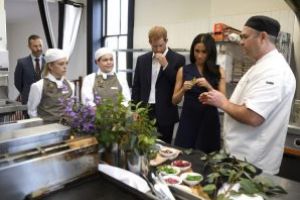 Melbourne: Friptura de cangur, delicatesa oferita cuplului Harry – Meghan