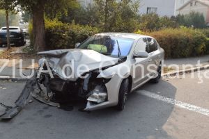 Accident la intersectia dintre Aleea Topolog si strada I.L. Caragiale (galerie foto + video)   