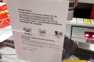 Vacanţe la supermarket: Unii orădeni vor să cumpere alimente pe bonurile de… vacanţă