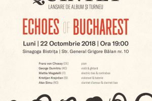 Concert de jazz la Sinagogă cu Alex Simu Quintet