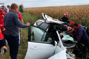 Tragedie pe şosea: un tânăr din Mărtinis fără permis, a decedat, iar un minor de 13 ani a fost grav rănit