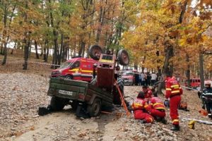 Destinaţia finală a fost sub cabina tractoraşului