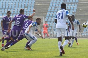 SSC Farul. Petre Grigoras a subliniat evolutia atacantului Nicolae Moise: Ma bucur pentru reusitele sale. Are atitudine in joc“ (galerie foto) 
