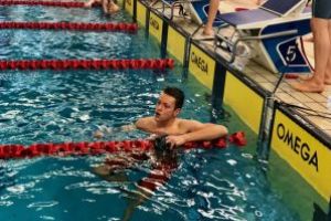 locul II la competiţia internaţională de înot din Oslo