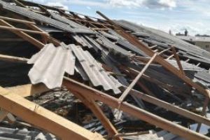 41 acoperisuri de locuinte afectate in urma furtunii