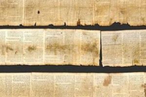 Manuscrisele de la Marea Moartă nu vor mai fi expuse. Cercetătorii au descoperit un amănunt incredibil