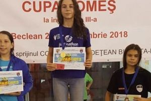 14 medalii la prima competiţie pentru înotătorii  CSȘ