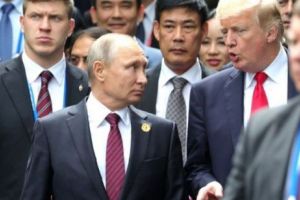 Întâlnire ISTORICĂ. Donald Trump şi Vladimir Putin se întâlnesc la Paris. Va fi „O întâlnire utilă şi destul de dură”