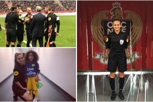 O constanteanca, arbitru de fotbal in Franta: Bianca Giuran a dat startul meciului din Ligue 1 Nice - Olympique Marseille! (galerie foto + video) 