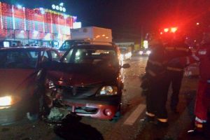 FOTO: Accident cu două victime la Drăgoieni