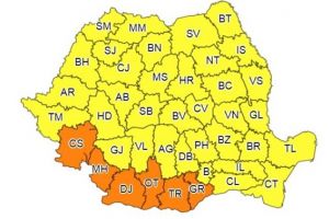 Judeţul Braşov va fi sub Cod Galben de intensificări ale vântului şi ninsori viscolite