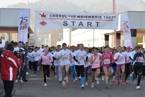 Patru curse în cadrul crosului „15 Noiembrie“