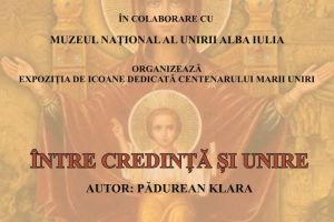 JOI: La Museikon, are loc vernisajul expoziţiei de icoane în cruce intitulată “Între Credinţă şi Unire”, aparţinând pictoriţei Klara Pădurean
