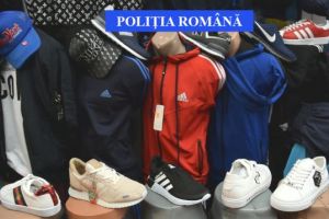 „Țoale de firmă” în valoare de 75.000 de lei, confiscate