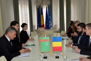 Dan Neculaescu a primit delegatia Grupului de prietenie cu Romania, din Parlamentul Turkmenistanului