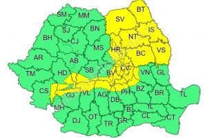În zona montană, se prelungeşte avertizarea Cod Galben şi pentru data de 25 octombrie