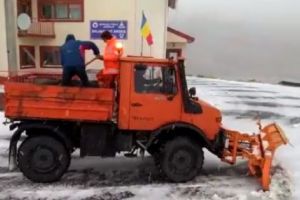 Prima deszăpezire s-a petrecut AZI în Argeş!