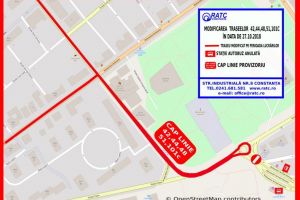 Anunt important de la RATC Constanta. Mai multe linii de transport in comun vor avea traseu modificat sambata, 27 octombrie