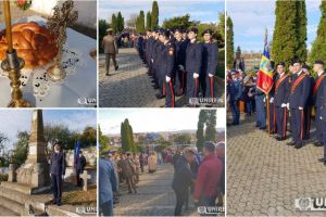FOTO / LIVE VIDEO ZIUA ARMATEI ROMÂNIEI 2018: Ceremonial militar religios, depuneri de coroane şi defilare a gărzii de onoare, la Cimitirul Eroilor din Alba Iulia